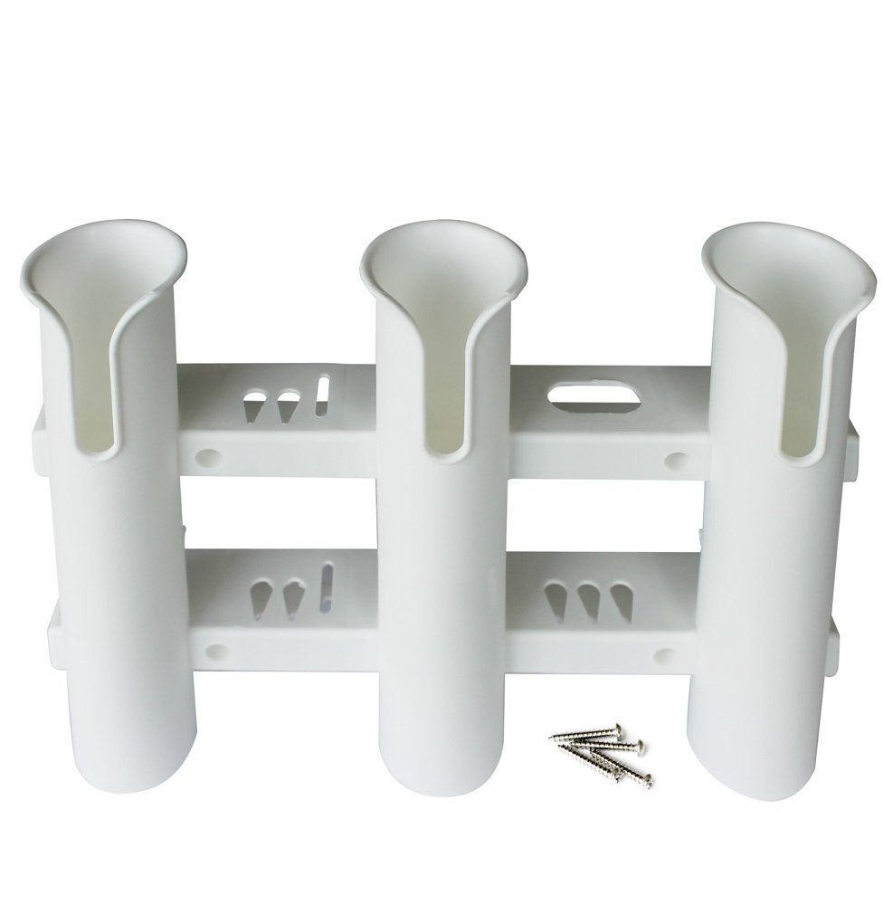 Southern Ocean 3-Rod Vertical Holder Tube Rack White