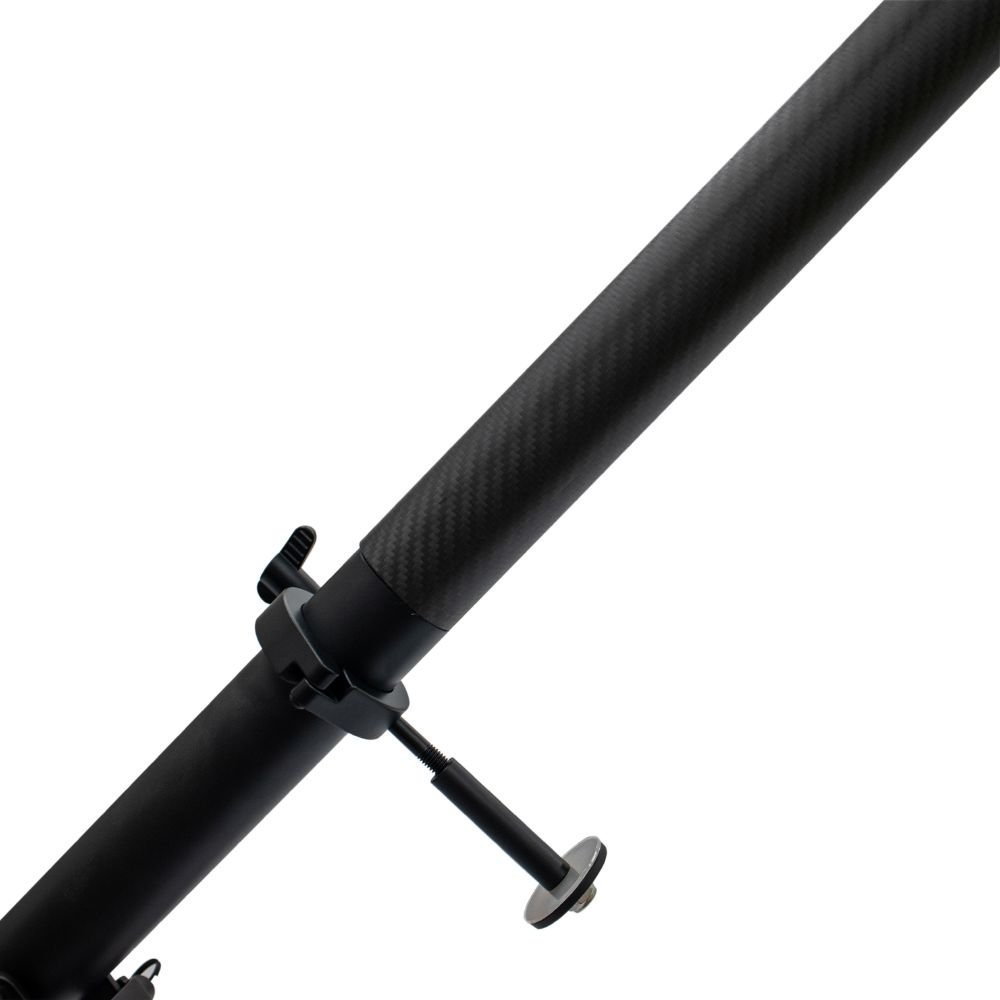 Kilwell PowerPole 3K SL Carbon Drop-In Outrigger Poles and Slimline Black Bases Set 5.8m 2pc 42mm Pair