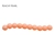 Black Magic NQ Soft Eggs 5mm Qty 42 Peachy Pearl