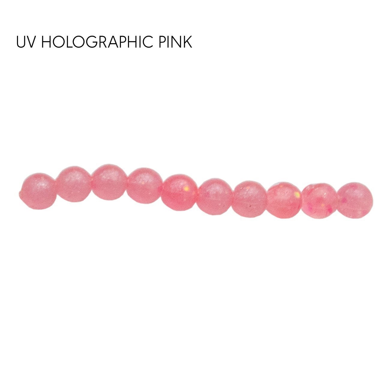Black Magic NQ Soft Eggs 6.5mm Qty 30 UV Holographic Pink