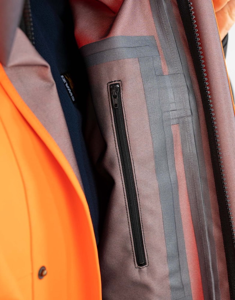 Swazi Orion Jacket Orange/Black 4XL