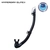 TUSA Hyperdry Elite II Black Silicone Dive Snorkel Black