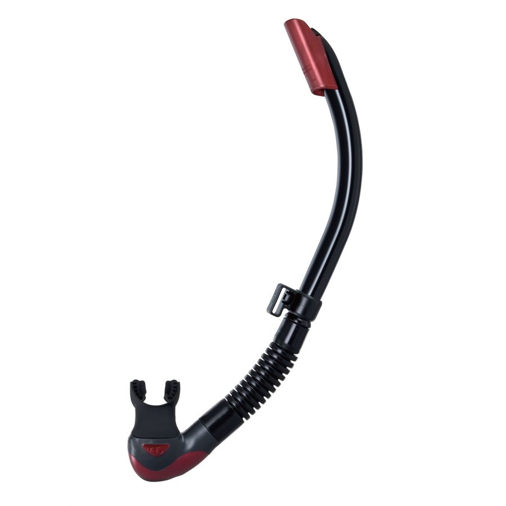 TUSA Platina Hyperdry II Snorkel Black/Metallic Dark Red