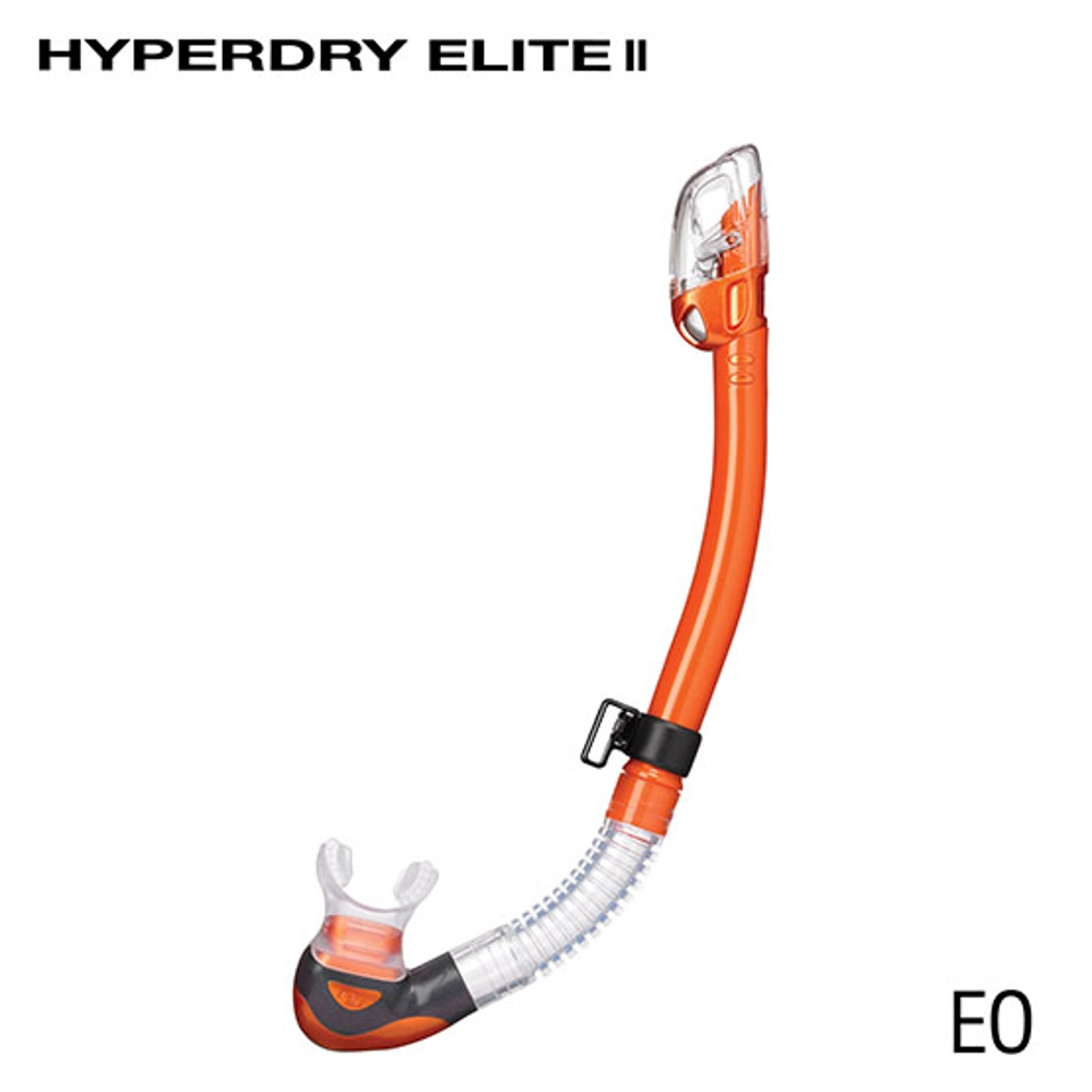 TUSA Hyperdry Elite II Silicone Dive Snorkel TUSA Hyperdry Elite II Silicone Dive Snorkel