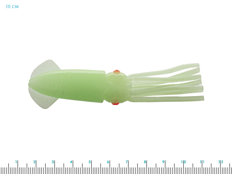 ManTackle Lumo Squid Green Glow