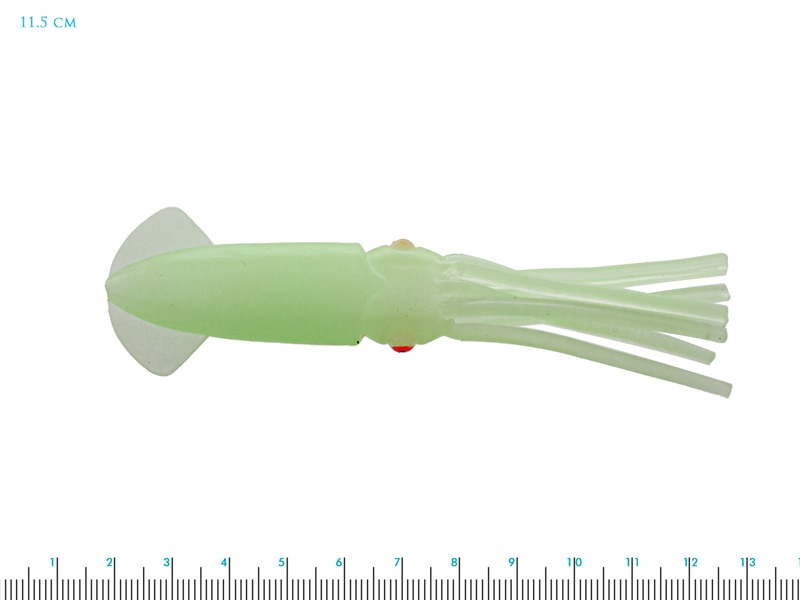 ManTackle Lumo Squid Green Glow
