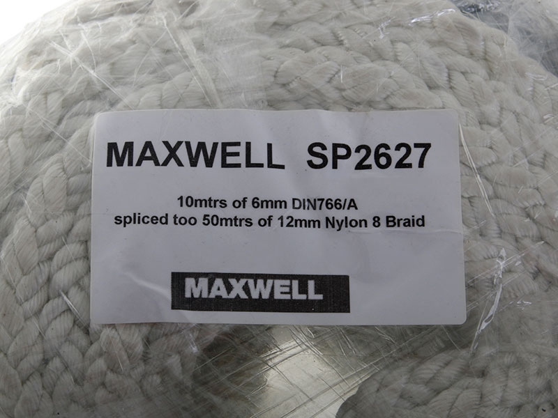 Maxwell Spliced 150-200m Rope with Chain Anchor Pack