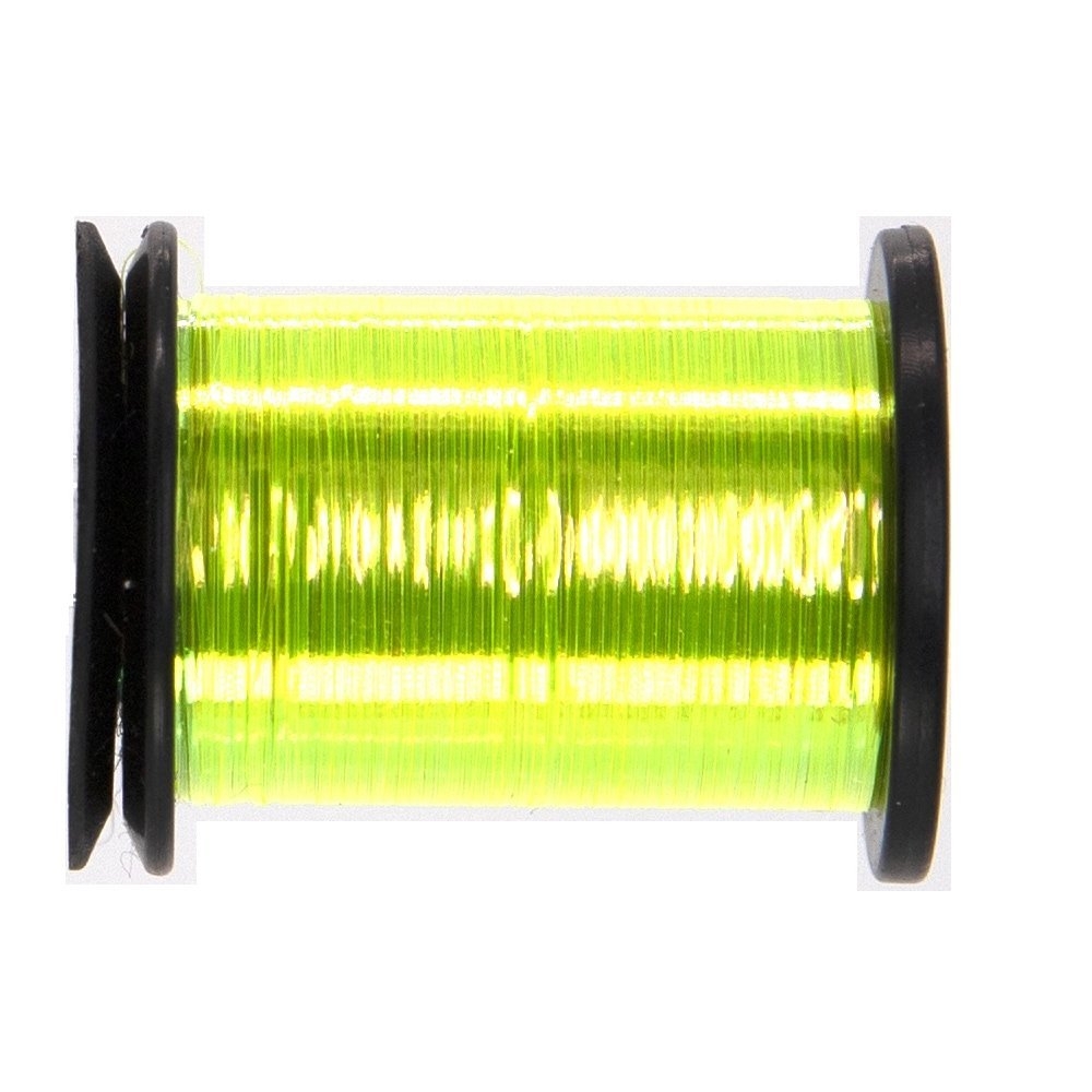Semperfli Perdigon Body Fly Tying Tinsel Fluoro Yellow