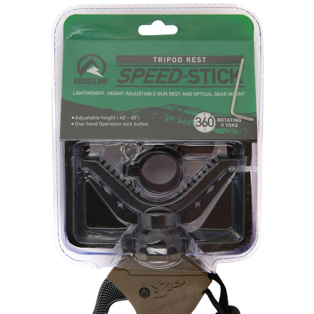 Ridgeline Speed Stick Adjustable Gun Rest Tripod Beech