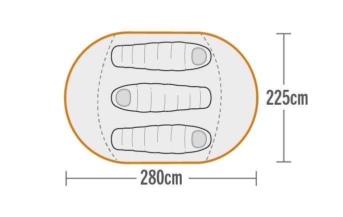 Explore Planet Earth Speedy Blackhole Pop-Up Dome 3 Person Tent