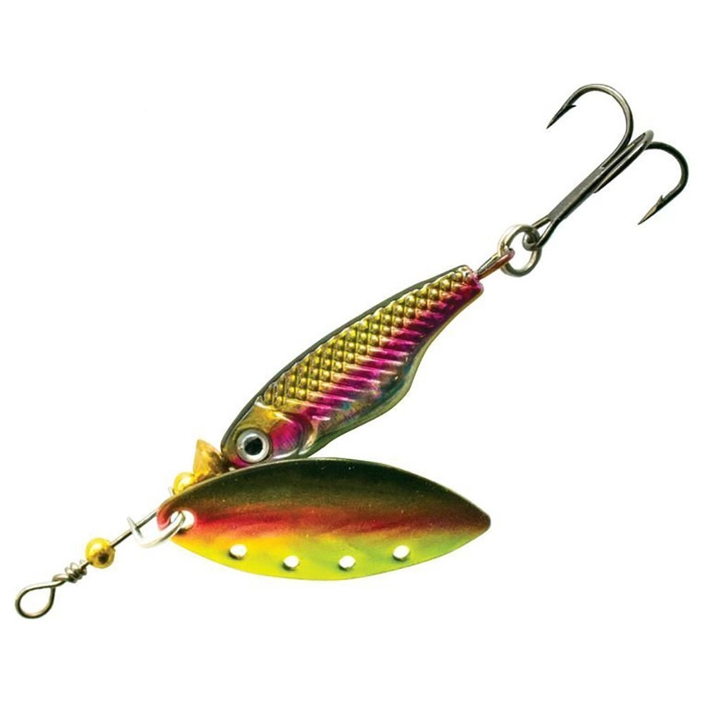 Black Magic Spinsect Freshwater Spinner Lure 5g 45mm Rainbow