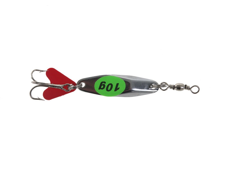 Holiday Hex Wobbler Lure 10g Silver