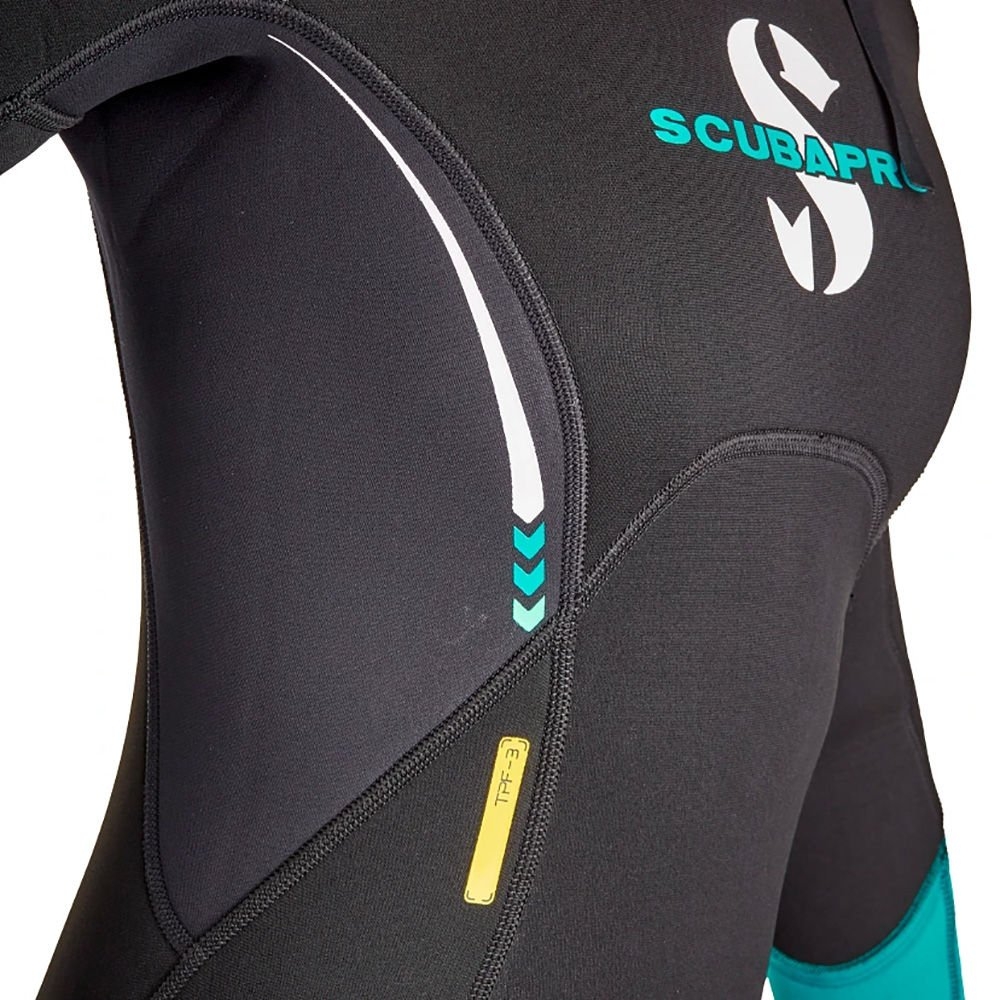 Scubapro Sport G2 Womens Steamer Wetsuit Black/Caribbean Medium