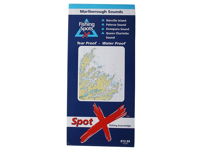 Spot X Fishing Map - Marlborough Sounds