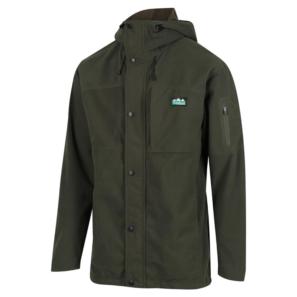 Ridgeline Spray Mens Waterproof Jacket Forest Green Ridgeline Spray Mens Waterproof Jacket Forest Green