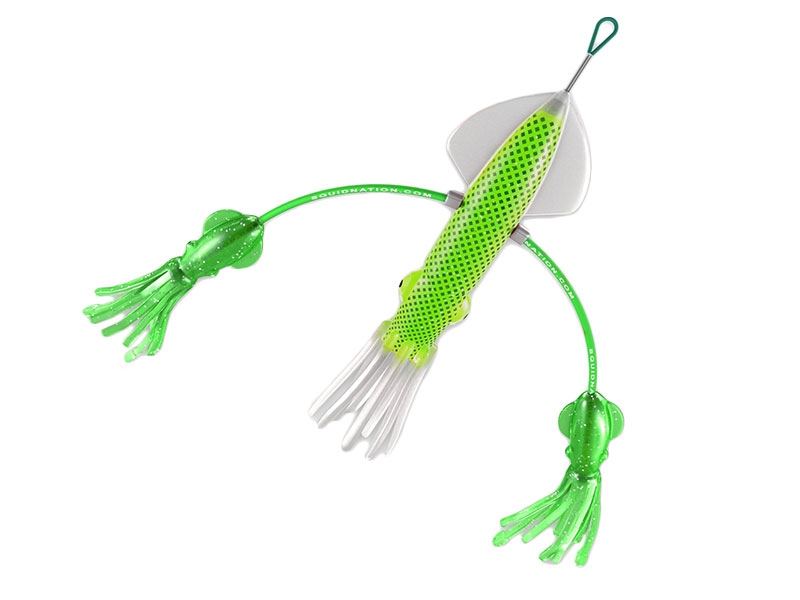 Squidnation That Flippy Floppy Thing Daisy Chain Dolphin Green