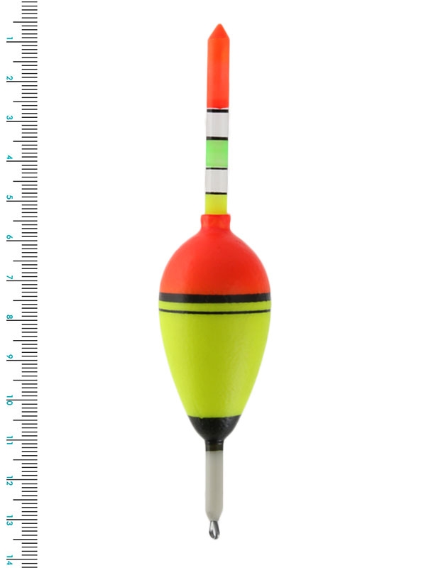 Squid Float with Glow Stick Holder Yellow and Orange