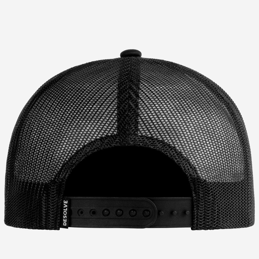 Desolve Squid Lure Trucker Cap Black/White