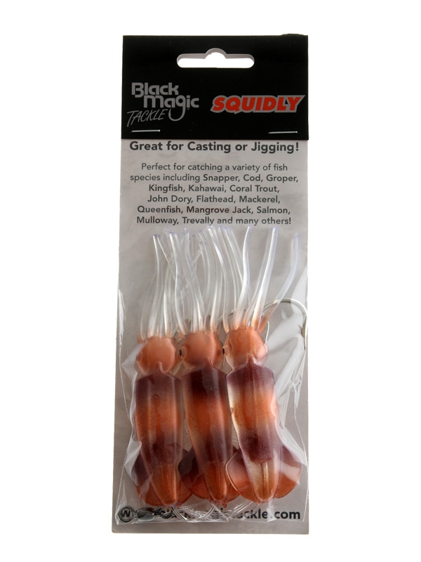 Black Magic Squidly Rig 12cm Bronze