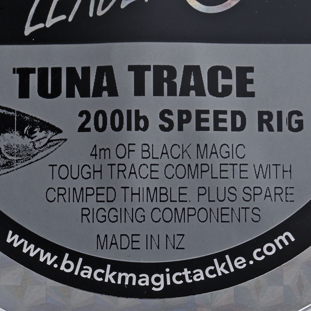 Black Magic 15 Tuna Trace 200lb Speed Rig