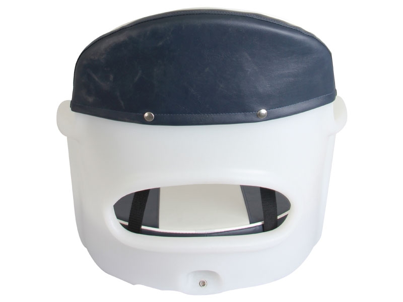 Hi-Tech Upholstery for Cruiser Boat Seat Navy/White