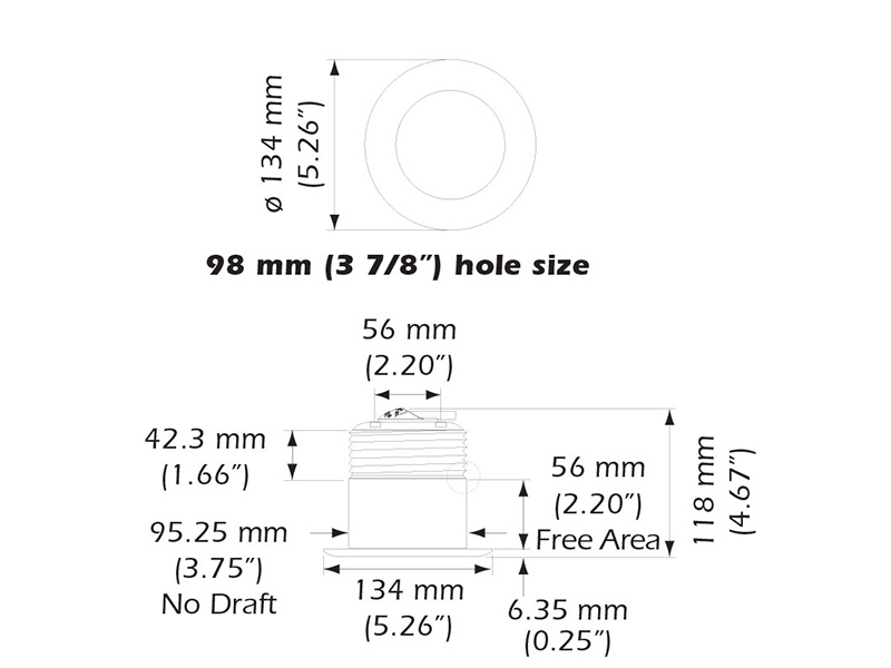 Airmar XSONIC SS175HW Wide-Beam CHIRP Tilted Thru-Hull Transducer
