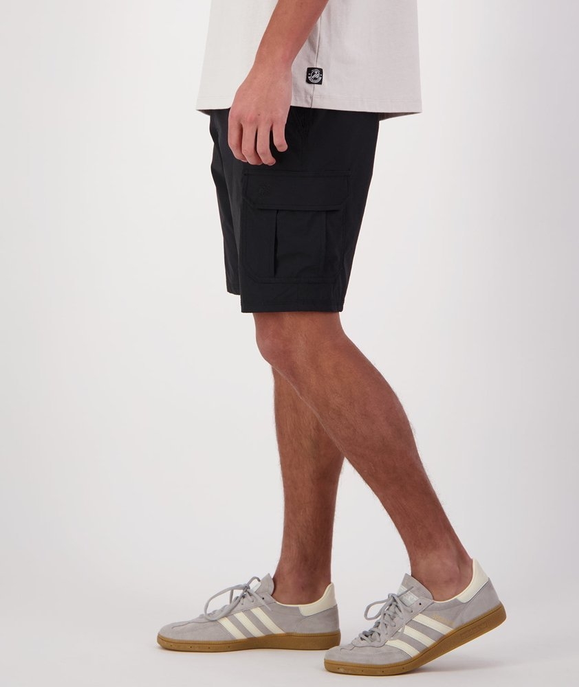 Swanndri Lawson Mens Walk Shorts Black