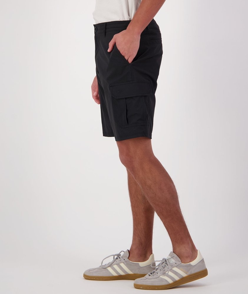 Swanndri Lawson Mens Walk Shorts Black