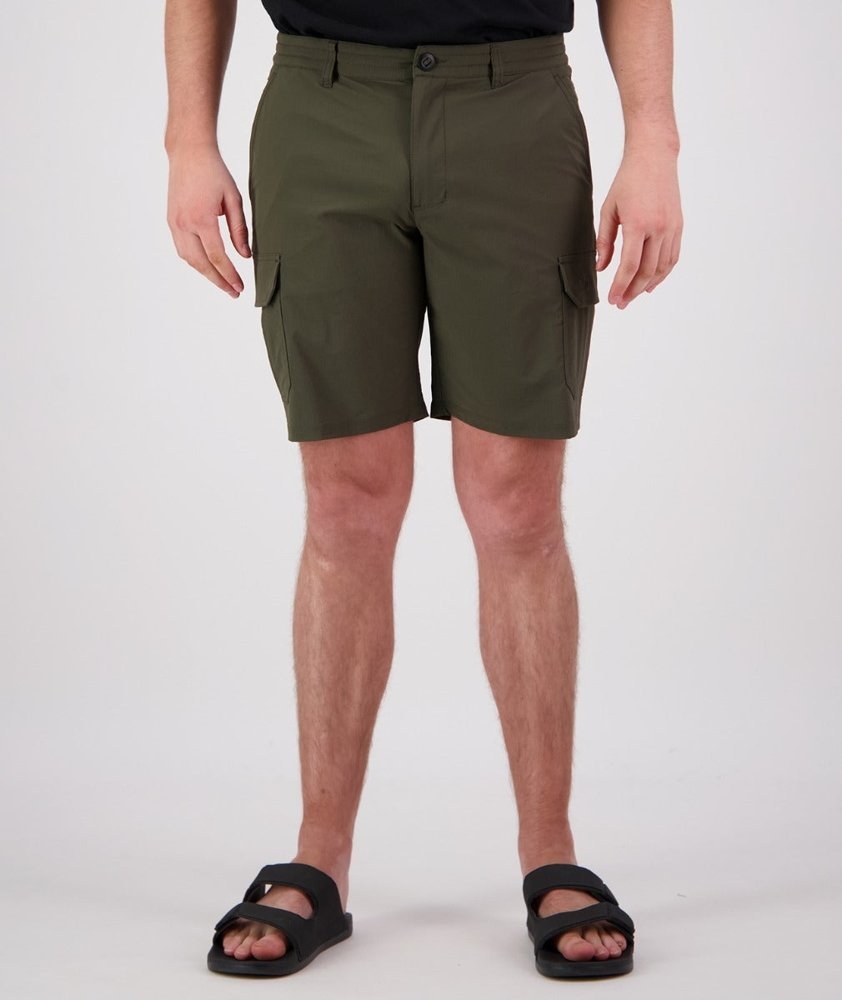 Swanndri Lawson Mens Walk Shorts Black