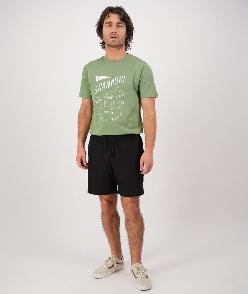 Swanndri Swansea Walk Shorts Black