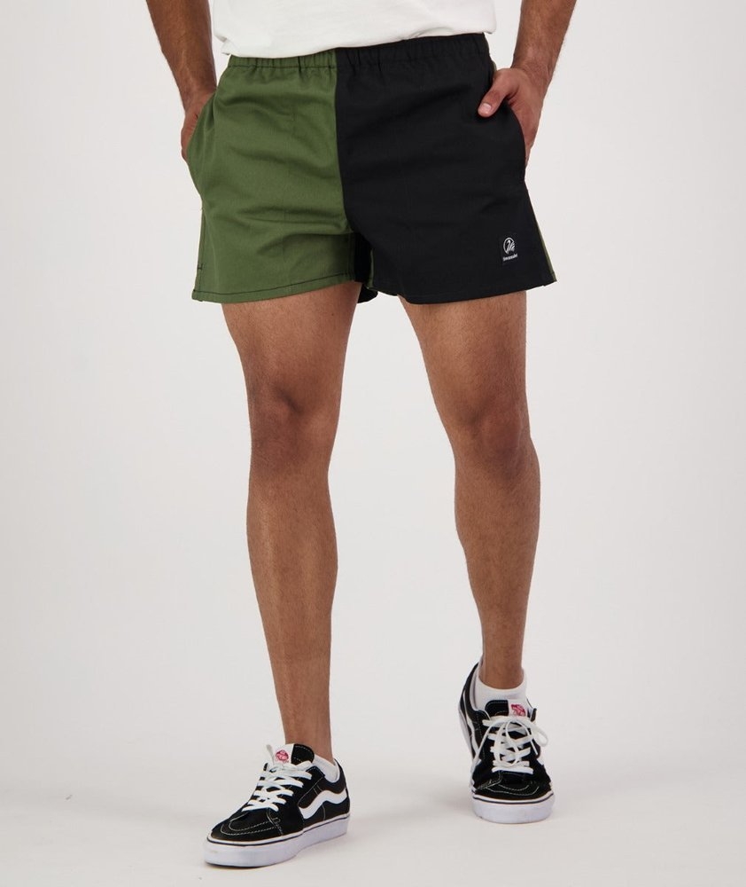 Swanndri Chequered Rugby Shorts