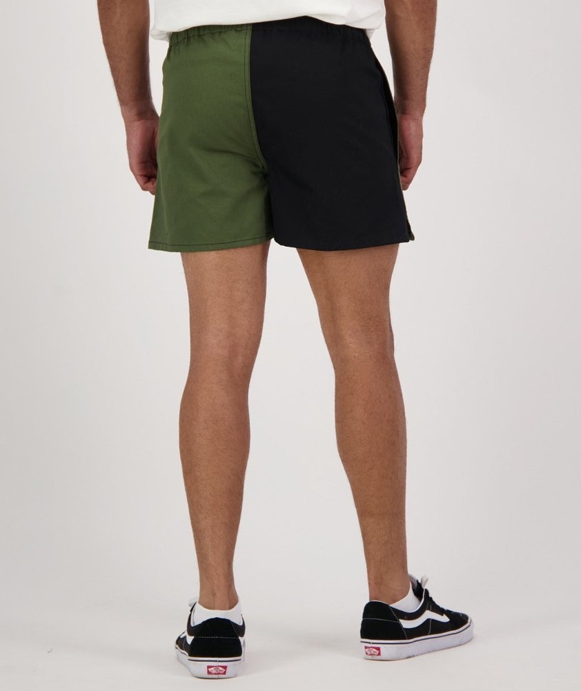 Swanndri Chequered Rugby Shorts
