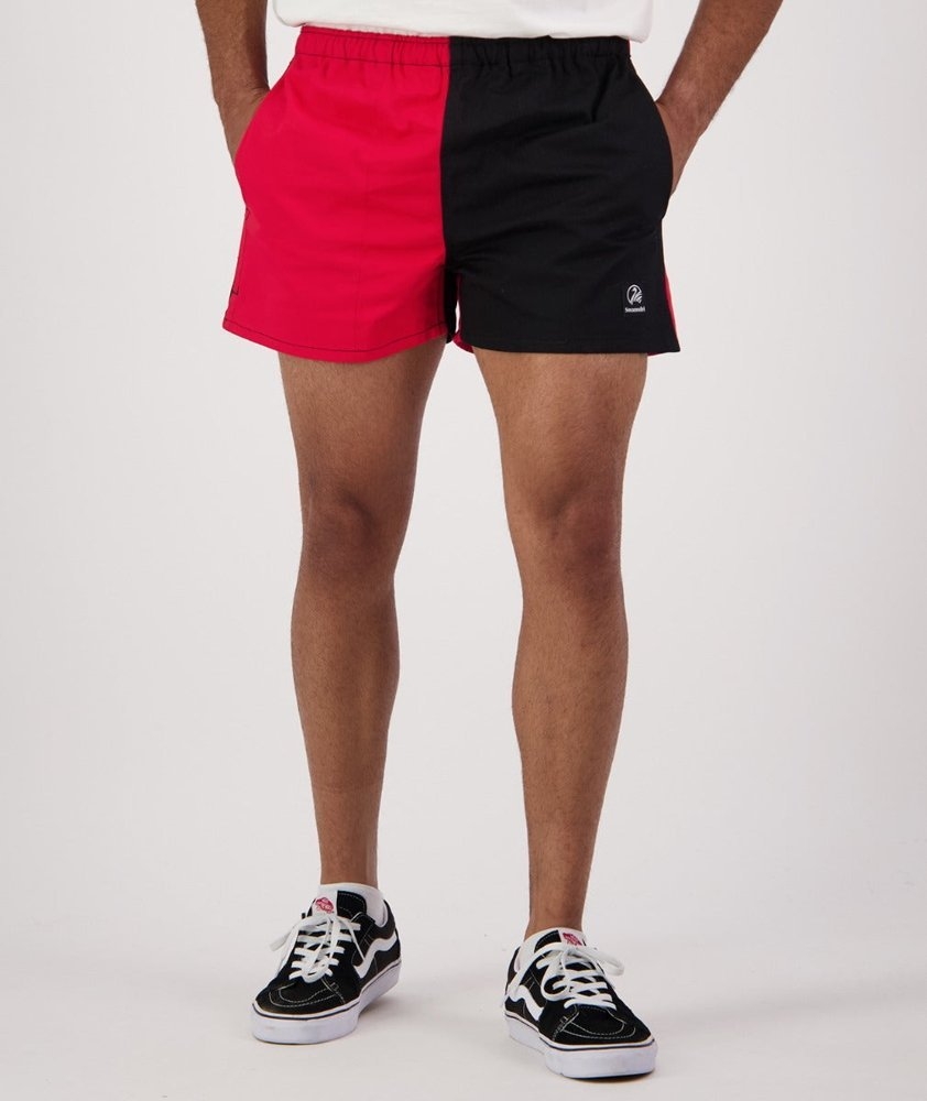 Swanndri Chequered Rugby Shorts
