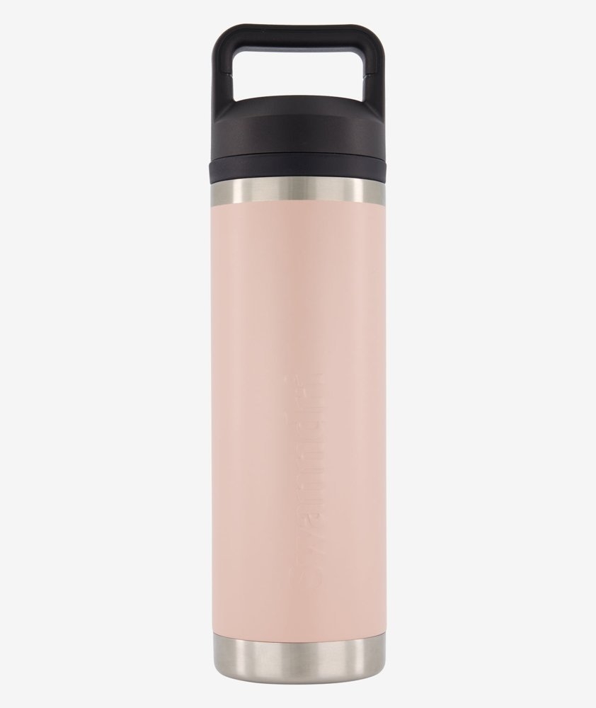 Swanndri Insulated Water Bottle 600ml Pink Salt