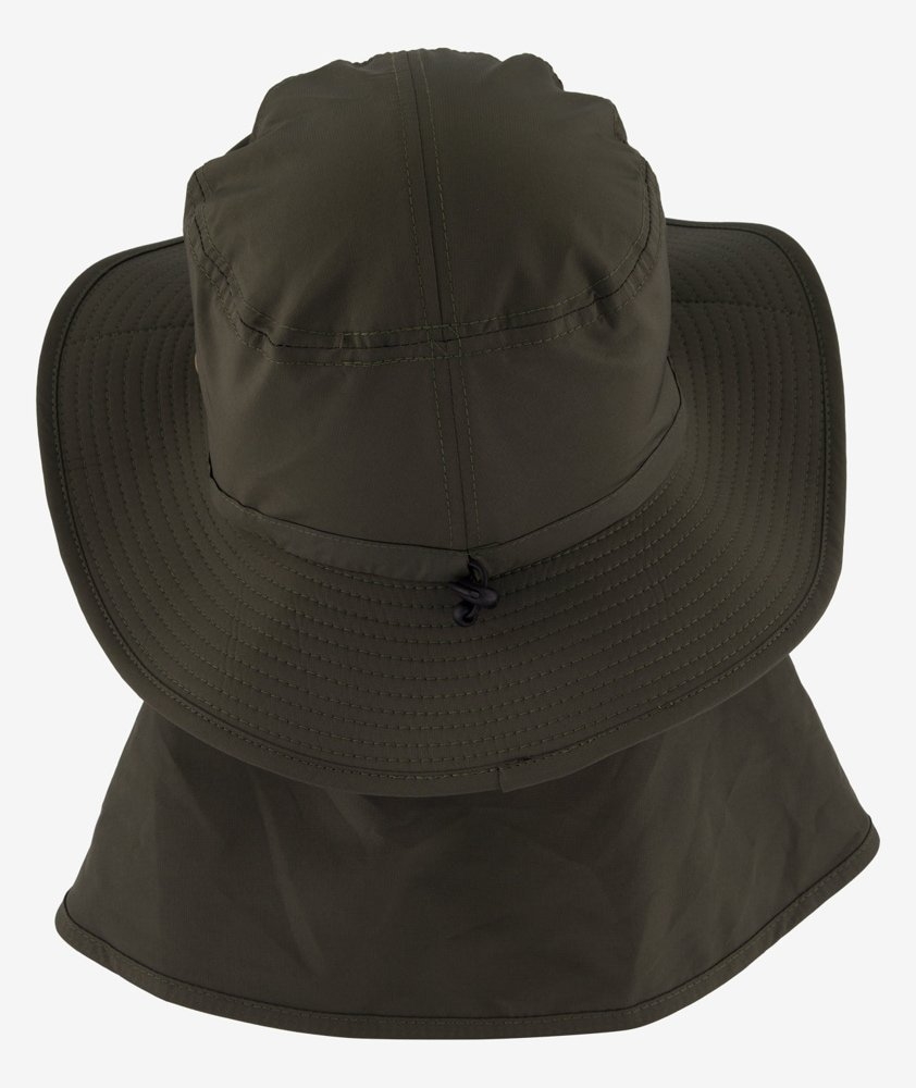 Swanndri Explorer Crushable Sun Hat Olive/Black