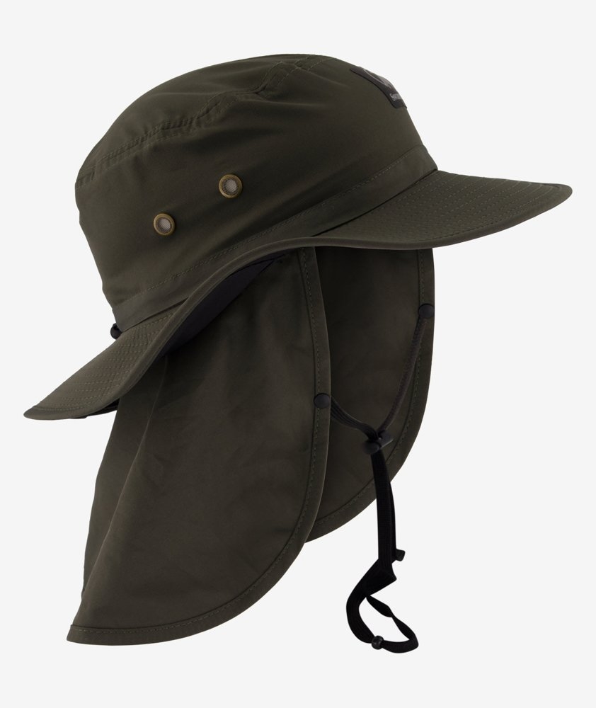 Swanndri Explorer Crushable Sun Hat Olive/Black