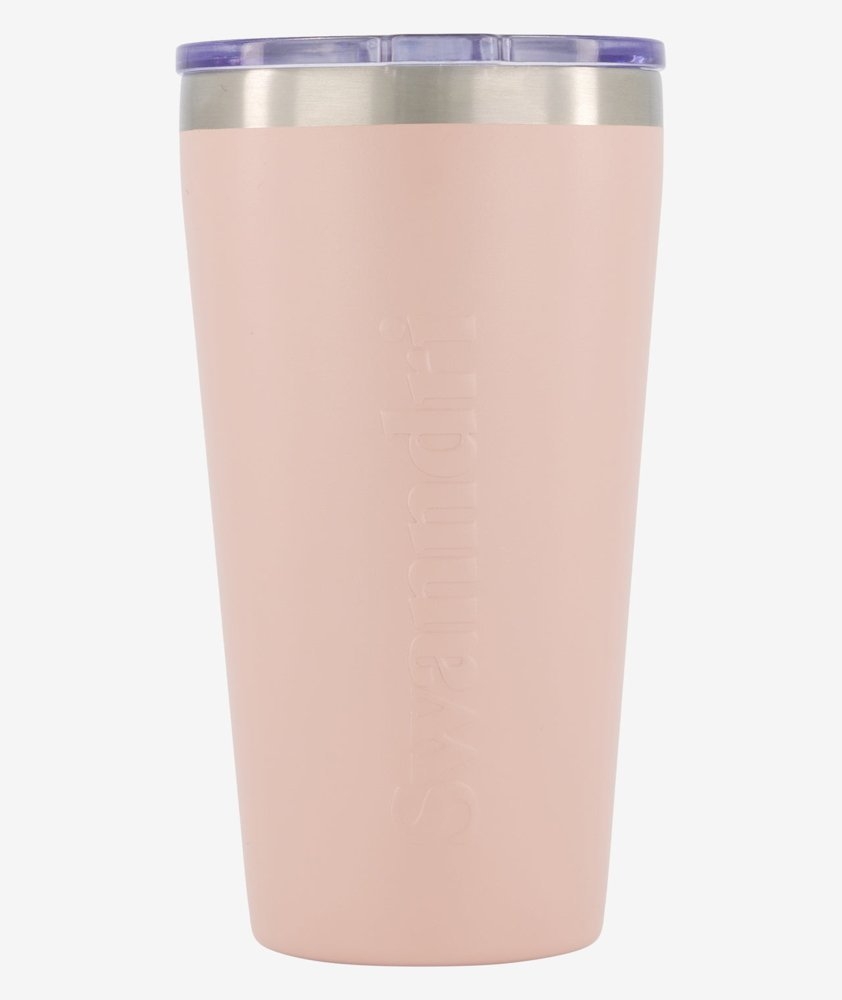 Swanndri Travel Mug 480ml Pink Salt