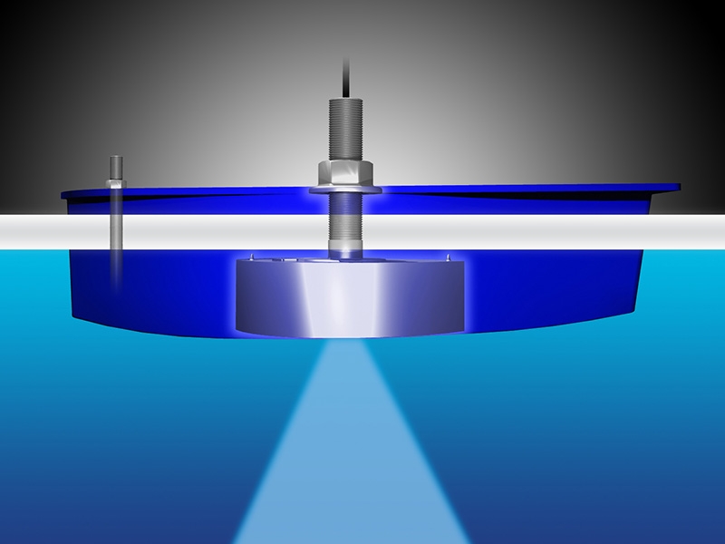 Airmar XSONIC SS260 Stainless Steel Thru-Hull Transducer 1kW 50/200kHz