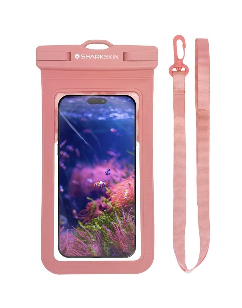 Sharkskin Floating Mobile Phone Dry Case Pink