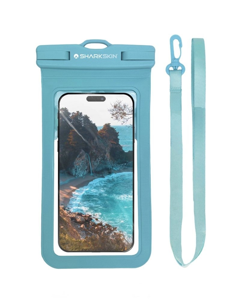 Sharkskin Floating Mobile Phone Dry Case Blue