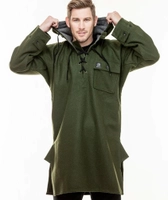 Swanndri Original Wool Mens Lace Front Bush Shirt Thumbnail Swanndri Original Wool Mens Lace Front Bush Shirt
