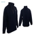 Swanndri Mens Mariner Wool Zip Neck Jersey Navy L