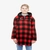 Swanndri Brixton Kids Bush Shirt Red/Black Check 2