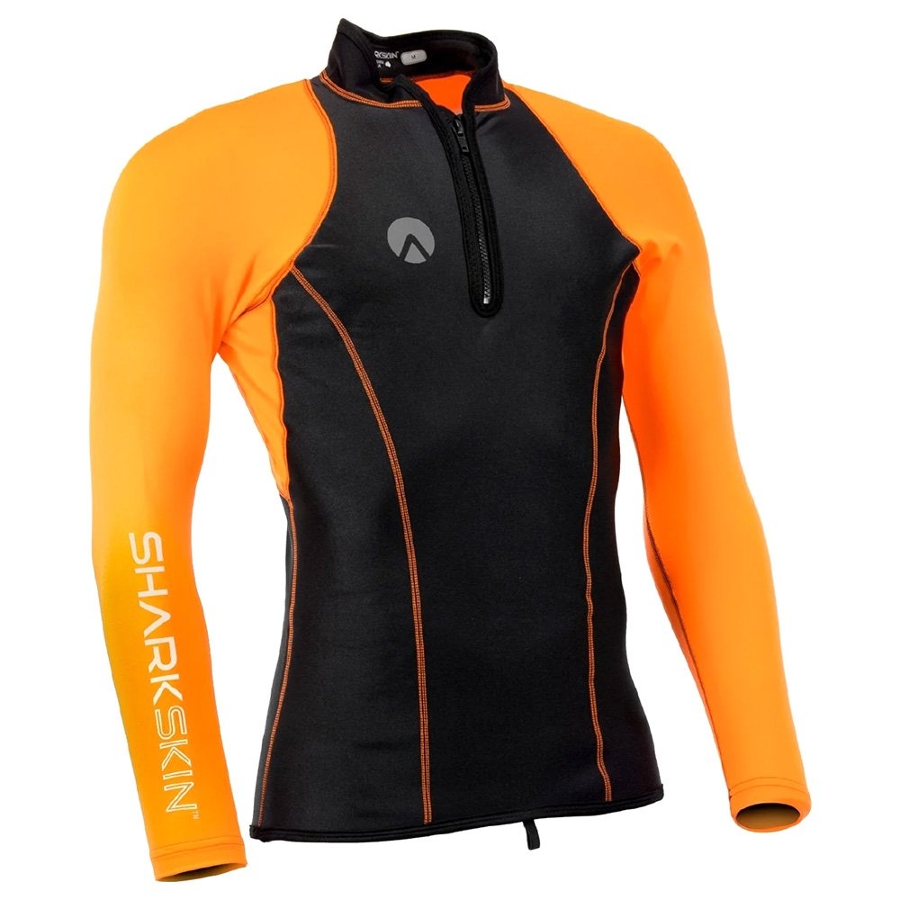 Sharkskin Performance Wear Mens Long Sleeve Rash Top