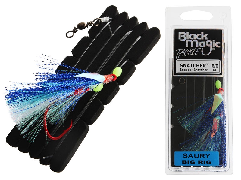 Black Magic Snapper Snatcher Flasher Rig 6/0