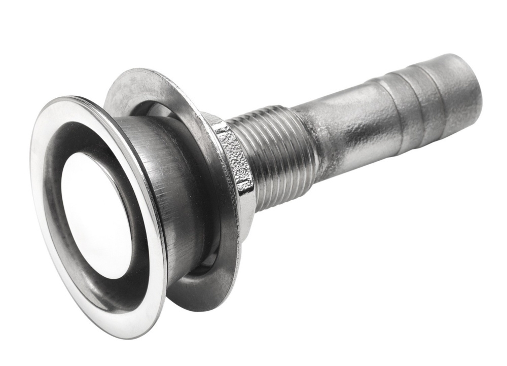 VETUS Air-Vent Nipple S/S 316 For Hose Diameter 16 mm Straight