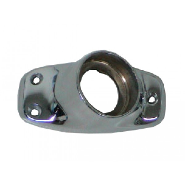 Cleveco 316 Stainless Steel Base For Lightpole Angled