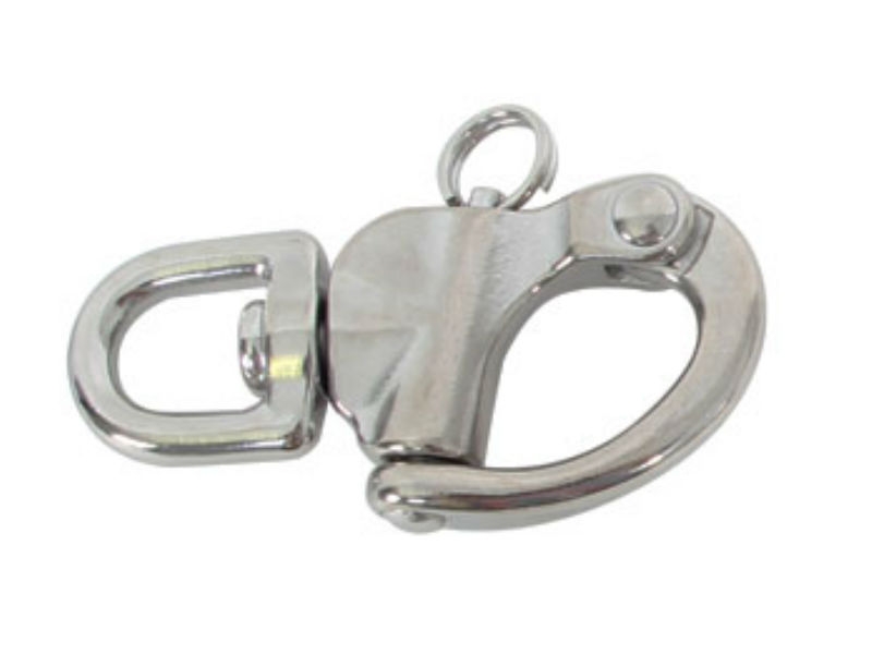 Stainless Steel Snap Shackle With Swivel Eye