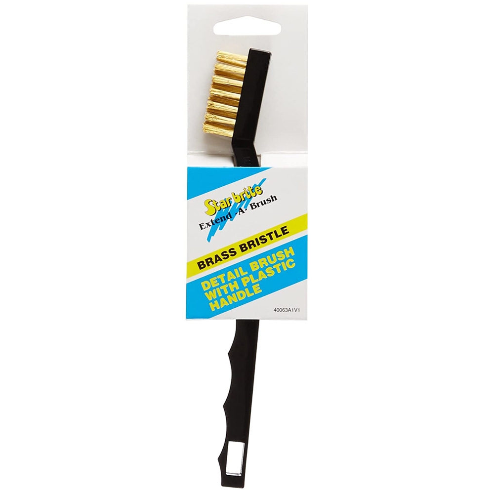 Star Brite Detail Brush Brass Bristles
