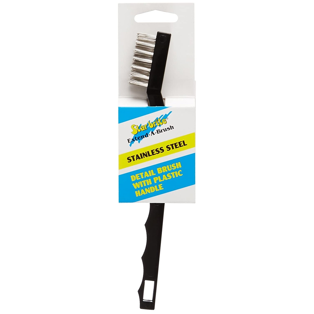Star Brite Detail Brush Stainless Steel Bristles